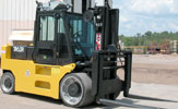 A Taylor truck with fire resistant hydraulic fluid